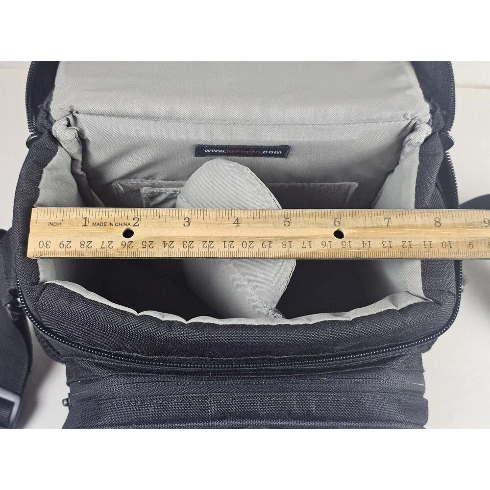 Lowepro EX160 Arctic Blue Black Digital Camera Pouch Shoulder Bag Padded Strap